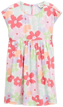 Tom Tailor Mini-Kleid mit Eingriffstaschen big multicolor flower print / (1046245_37776)