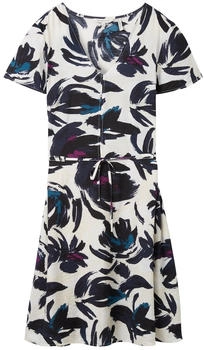 Tom Tailor Kleid mit LENZING™ ECOVERO™ dark blue floral design (1041511_35285)
