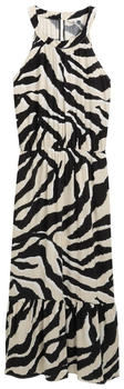 Tom Tailor Neckholder Maxi-Kleid abstract beige zebra (1046493_38070)