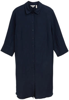 Tom Tailor Plus Size - Blusenkleid mit Leinenanteil sky captain blue (1047148_10668)