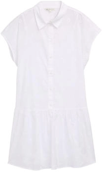 Tom Tailor Denim Mini-Blusenkleid mit Stickereien White (1046640_20000)