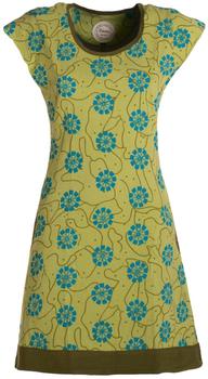 Vishes Kurzarm Longshirt-Kleid Mini-Kleid