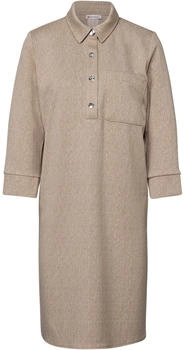 Street One Kleid 'Hemdkragen' beige meliert