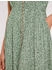 Apricot Sommerkleid grün weiß
