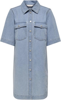 Only Belle Button Dress DNM GUA NOOS (15324384) light blue denim