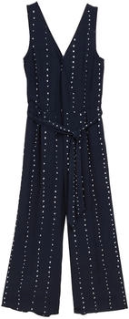 Tom Tailor Jumpsuit Allover-Print navy dot print