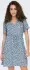Only Onlevida S/S Short Dress Wvn Noos (15237382) provincial blue