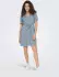 Only Onlevida S/S Short Dress Wvn Noos (15237382) provincial blue