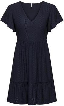 Only Onlsandra S/S V-Neck Dress Jrs (15289687) night sky