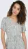 Only Onlevida S/S Short Dress WVN Noos (15237382) gray mist flower