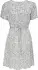 Only Onlevida S/S Short Dress WVN Noos (15237382) gray mist flower