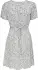 Only Onlevida S/S Short Dress WVN Noos (15237382) gray mist flower