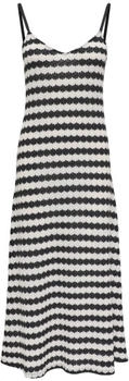Only Onlevara S L Stripe Dress jr schwarz
