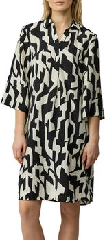 s.Oliver Kleid creme schwarz