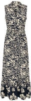 ONLY Maxikleid "ONLVIBE LIFE S/L SHIRT LONG DRESS WVN" Sommerkleid