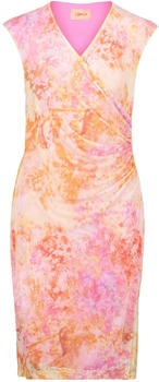 Cartoon Casual-Kleid orange pink