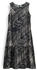 Opus Trägerkleid WICY PALM LEAVES bedruckt A-Linie Volant schwarz