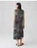 Opus Trägerkleid WICY PALM LEAVES bedruckt A-Linie Volant schwarz