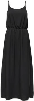 Only VIS STRAP MAXI DRESS WVN schwarz