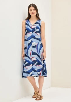 Cecil Kleid 'TOS' mehrfarbig urban navy blue