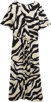 Tom Tailor Wickelkleid abstract beige zebra