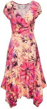 Beach Time by Otto Damen Kleid braun safran lila rosa