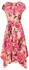 Beach Time by Otto Damen Kleid braun safran lila rosa