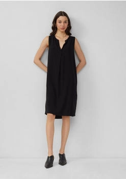 s.Oliver Knielanges Viskosekleid schwarz