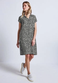 Street One Shirtkleid seitlichen Einschubtaschen