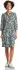 Street One Tunikakleid Snake Print und Volants