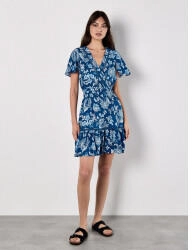 Apricot Sarasa Wickelkleid apricot