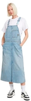 G-Star Midi Dungaree Kleid hellblau sun faded cloudburst D24351-D536-G339