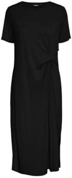 Pieces kleid 'anora' schwarz 17554455