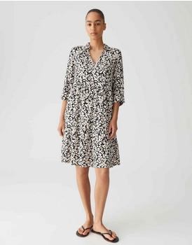 Opus Printkleid Walari schwarz