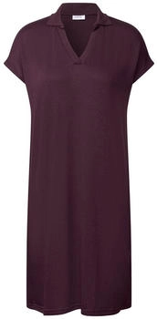 Cecil Strickkleid Hemdkragen rot mulberry