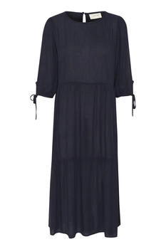 Cream Kleid 'Aya' navy