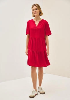Cecil Volant-Kleid glazed apple red