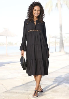 Lascana Strandkleid 'Lola' schwarz