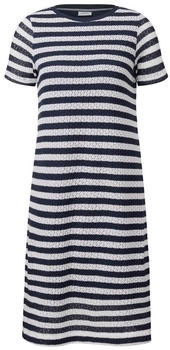 Cecil Gestreiftes Ajour-Kleid urban navy blue B144553