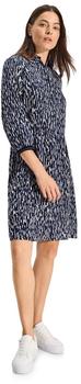 Cecil Bedrucktes Kleid blau universal