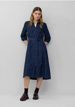 s.Oliver Jeanskleid mit 3/4-Ärmeln und Knopfleiste blau 2168809.59Y8.