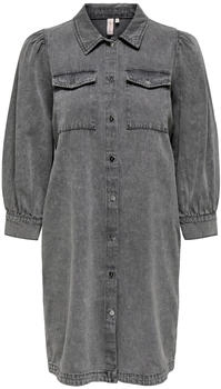 Only Felica DNM Kleid grey denim