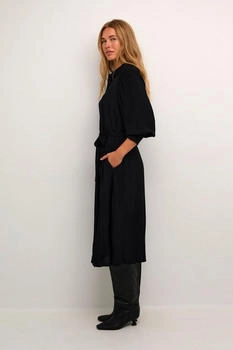 Kaffe Blusenkleid KAemine schwarz