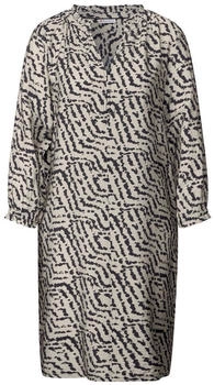 Street One Gemustertes Kleid beige