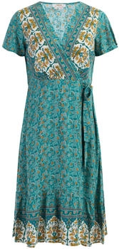 Usha Sommerkleid t&uuml;rkis mehrfarbig