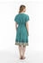 Usha Sommerkleid türkis mehrfarbig