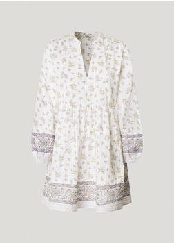 Pepe Jeans Kleid 'Lia' pastellgelb lavendel weiß