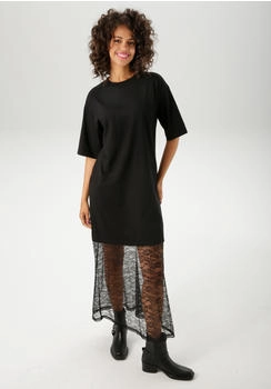 Aniston Maxikleid Spitze am Saum