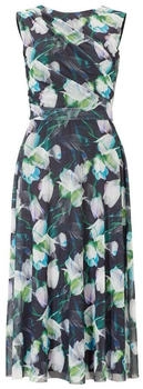 Swing Modelle Bedrucktes Midikleid aus Mesh-Stoff