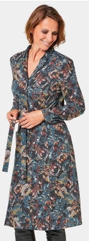 GOLDNER Damen Kleid beige braun petrol schwarz